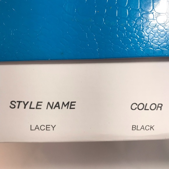 Khombu Lacey Black Rubber Wedge Heel Rain Boots Size 9 NIB - Picture 11 of 12